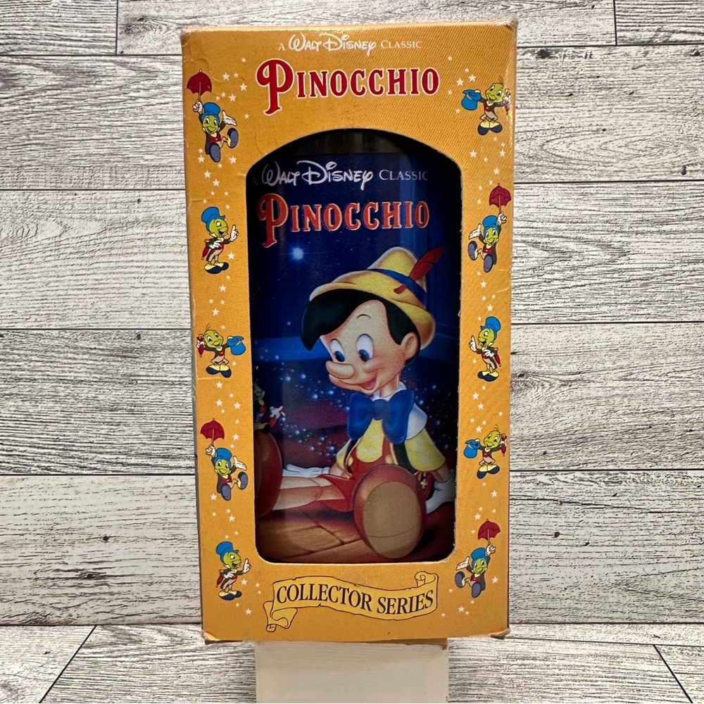 1994 Burger King Walt Disney Pinocchio Collector Series plastic cup